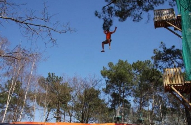  Salto sobre un colchón